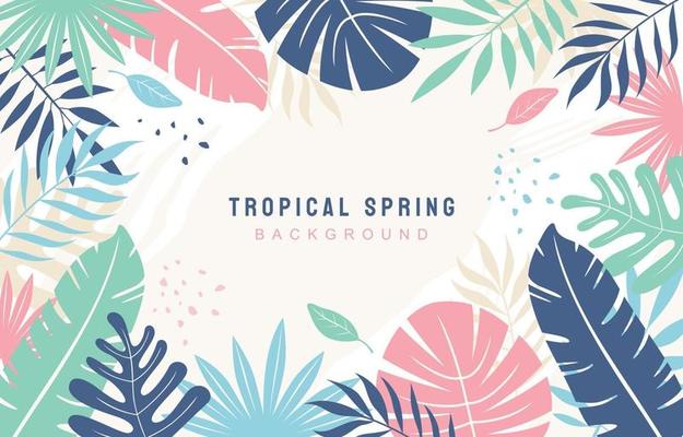 Tropical Spring Background