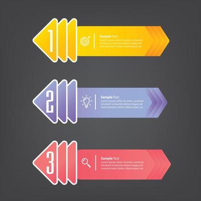 modern text box template banner Infographics