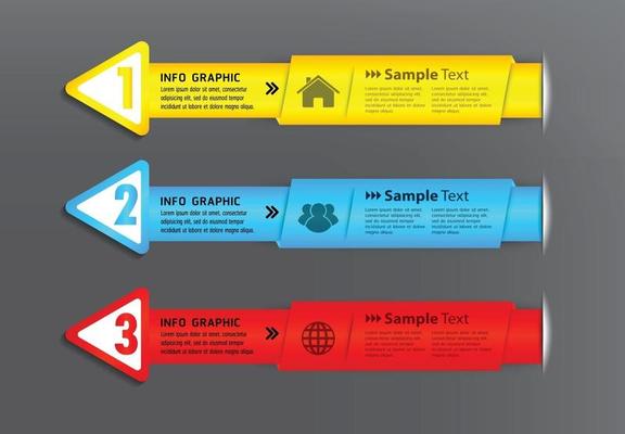 modern text box template banner Infographics