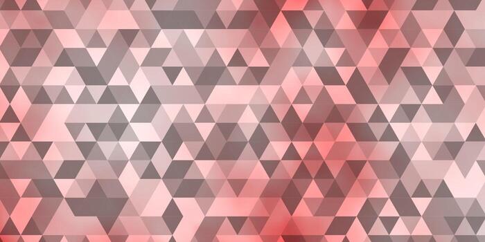 Light Red vector texture with triangular style