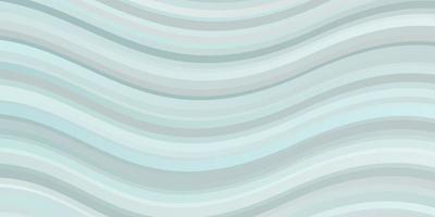 Light BLUE vector pattern with curved lines