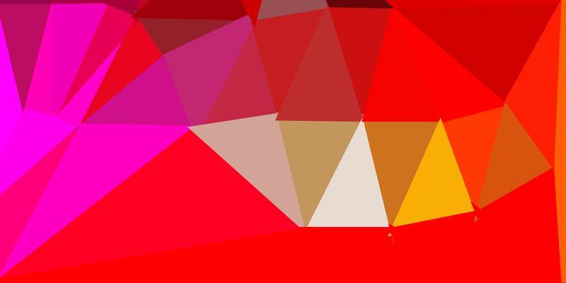 Light pink yellow vector geometric polygonal layout