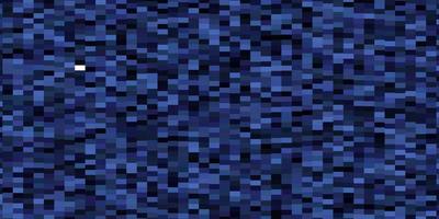 Dark BLUE vector background with rectangles