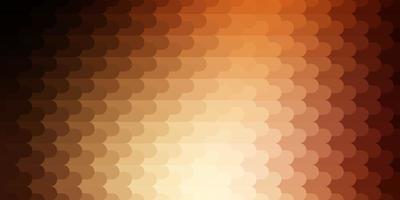 Dark Orange vector pattern with lines