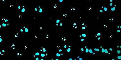 Dark blue vector backdrop with chaotic shapes