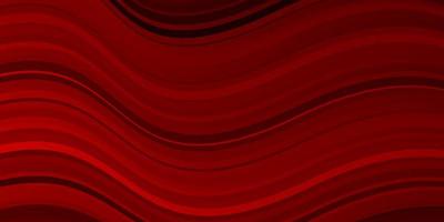 Dark Red vector background with wry lines