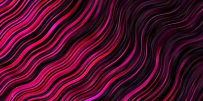 Dark Pink vector background with lines