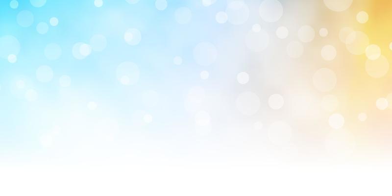 Light Blue Yellow vector background with circles