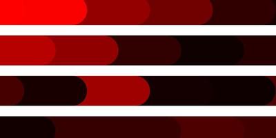 Dark Red vector texture with lines
