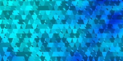 Light BLUE vector background with polygonal style