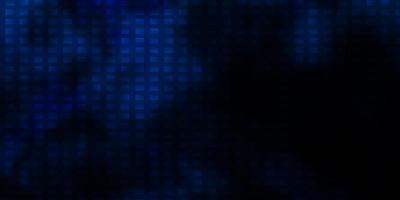 Dark BLUE vector texture in rectangular style