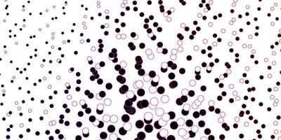 Dark Pink Blue vector layout with circle shapes