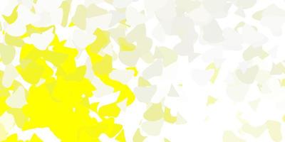 Light yellow vector background with random forms