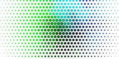 Light Blue Green vector template with circles