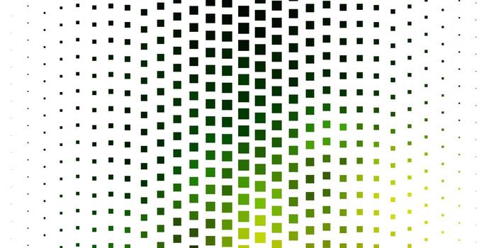 Dark Green Red vector pattern in square style