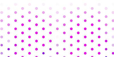 Light purple pink vector background with spots