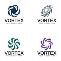 vórtice, logotipo, símbolo, icono, ilustración, diseño vector