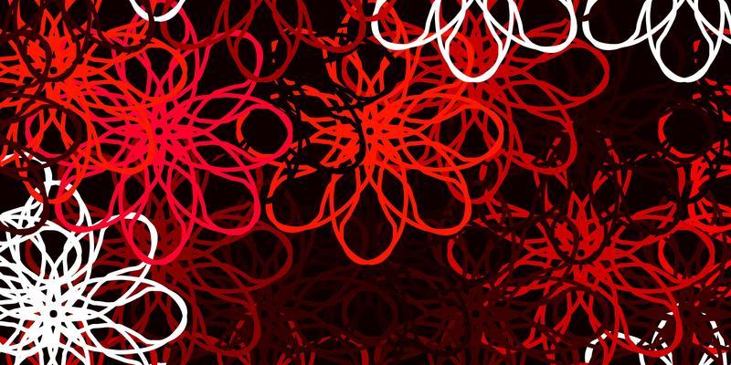 Light Red vector texture with curves