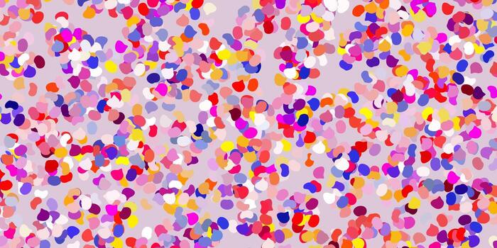 Light red yellow vector pattern with abstract shapes