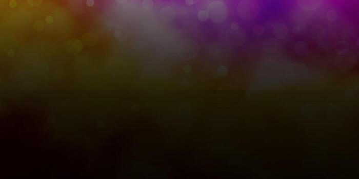 Light Multicolor vector backdrop with circles