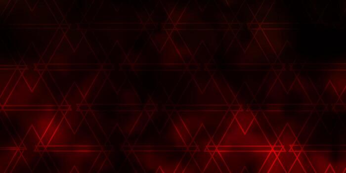 Dark Orange vector texture with triangular style