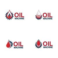 Oil industry vector design template