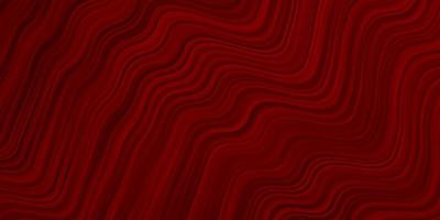 Dark Red vector template with curves