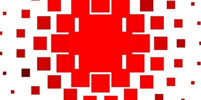 Light Red vector template in rectangles
