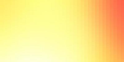 Light Red Yellow vector texture in rectangular style