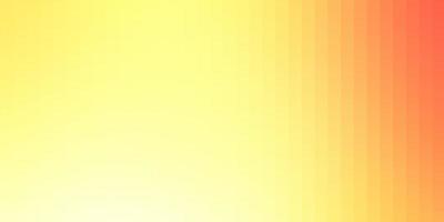 Light Red Yellow vector texture in rectangular style