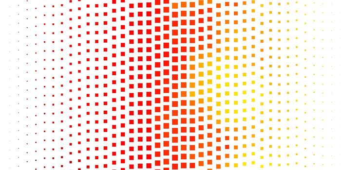 textura de vector amarillo rojo oscuro en estilo rectangular