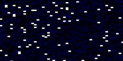 Dark BLUE vector backdrop with rectangles