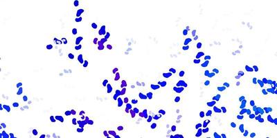 Light blue vector template with abstract forms