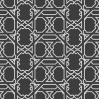 Geometric fabric abstract ethnic pattern vector