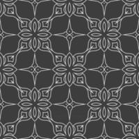 Geometric fabric abstract ethnic pattern vector