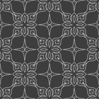 Geometric fabric abstract ethnic pattern vector