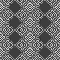 Geometric fabric abstract ethnic pattern vector