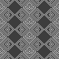 Geometric fabric abstract ethnic pattern vector