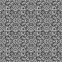 Geometric fabric abstract ethnic pattern vector