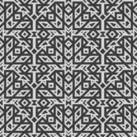 Geometric fabric abstract ethnic pattern vector
