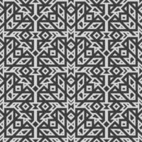 Geometric fabric abstract ethnic pattern vector