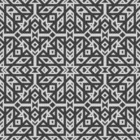 Geometric fabric abstract ethnic pattern vector
