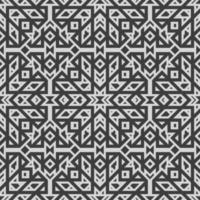 Geometric fabric abstract ethnic pattern vector