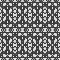 Geometric fabric abstract ethnic pattern vector