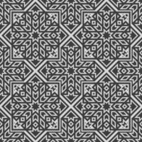 Geometric fabric abstract ethnic pattern vector