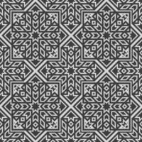 Geometric fabric abstract ethnic pattern vector