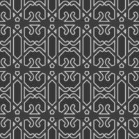 Geometric fabric abstract ethnic pattern vector