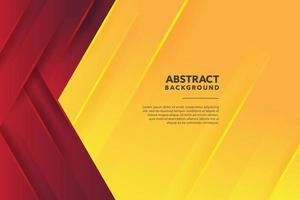 red yellow modern abstract background design vector