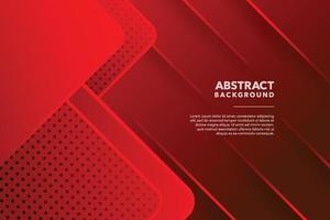 red modern abstract background design vector