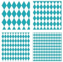 Set of Oktoberfest patterns vector